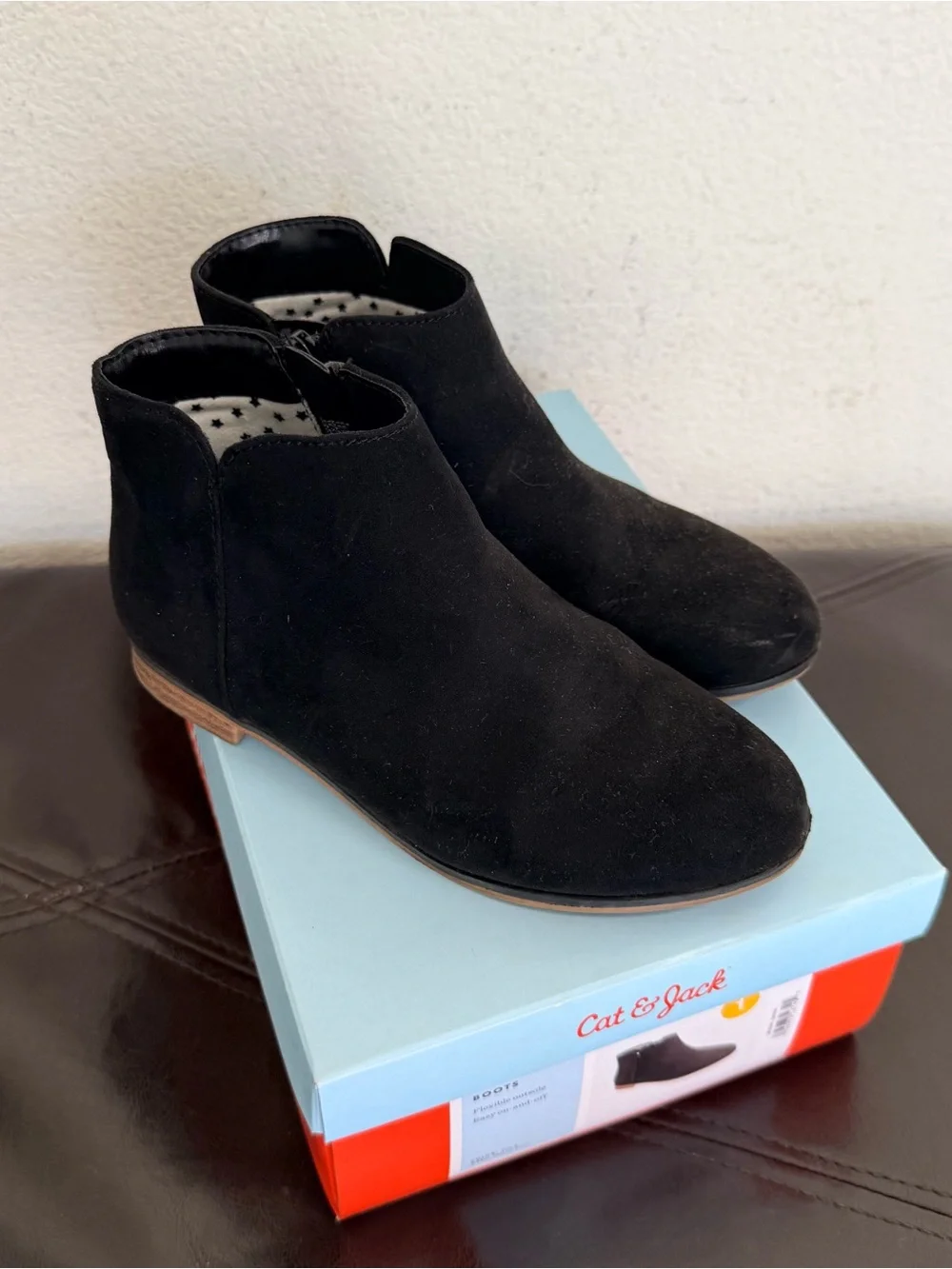 Cat & Jack Opal Girls Ankle Boots size 1